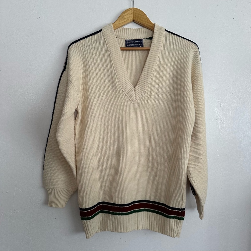 Vintage cream ROBERT BRUCE sweater